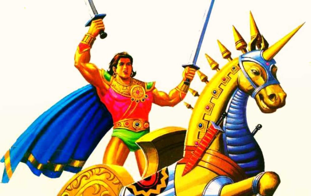 yugaandhar a thrilling saga of demons and heroic sacrifice in manoj comics