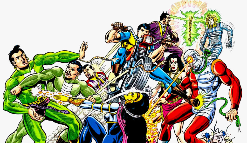Raj Comics’ Vinash – What Deadly Secret Awaits Nagraj & Dhruv?