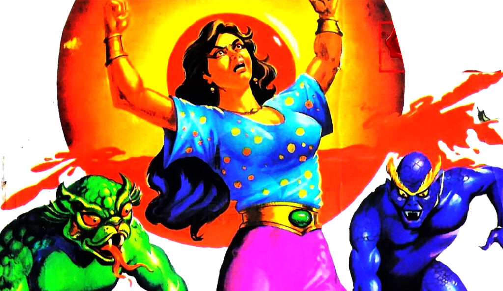 Can Divine Powers Stop Terror and Crime? Inside Manoj Comics’ ‘Aankh Se Tapka Khoon’ Aankh Se Dripka Khoon – Horror & Supernatural Classic of Manoj Comics