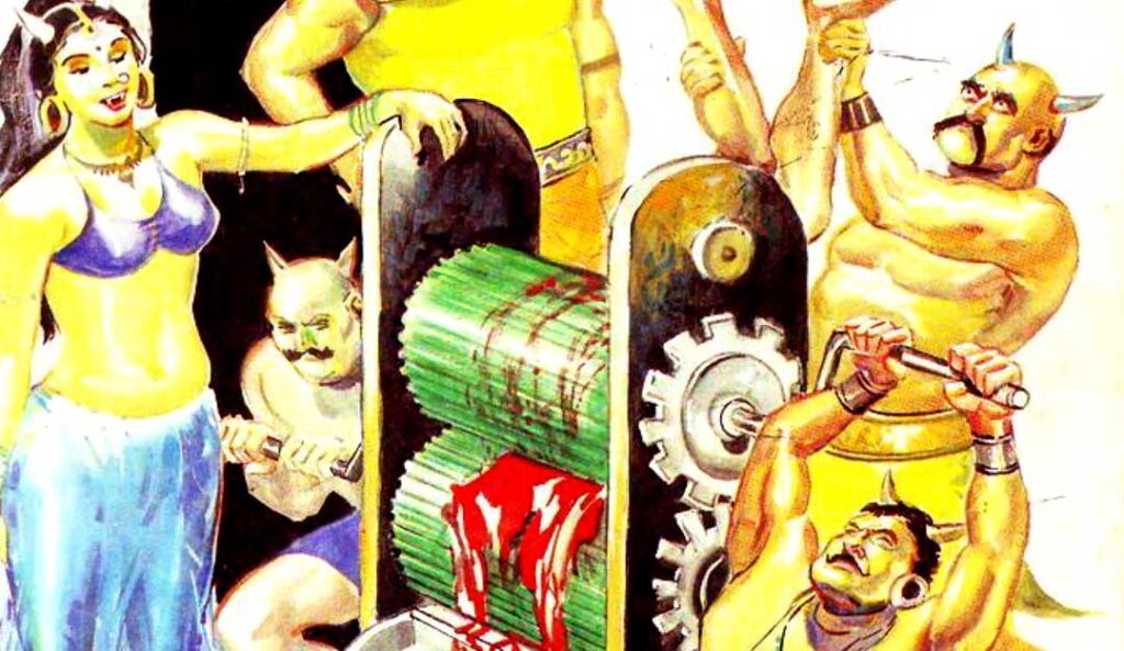 Prachanda vs Chatori: A Dark Fantasy of Five Elements, Demons, and Brutal Revenge Prachanda Chatori Comic Review – Five Elements vs Dark Demons | Raj Comics