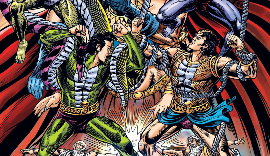 Sarpkal Review: The Epic Finale That United Nagraj & Tausi in Indian Comics History sarpkaal Comic Review: Nagraj & Tausi’s Legendary Crossover | Serpasatra Finale Explained