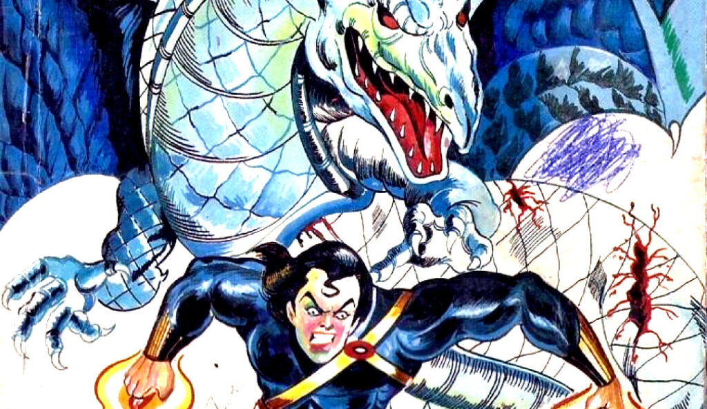 Torah-Torah Blue Death (Neeli Maut) Review: Durga Comics’ Sci-Fi Mythology Superhero Story Torah-Torah Blue Death Review | Durga Comics Sci-Fi Mythology Classic