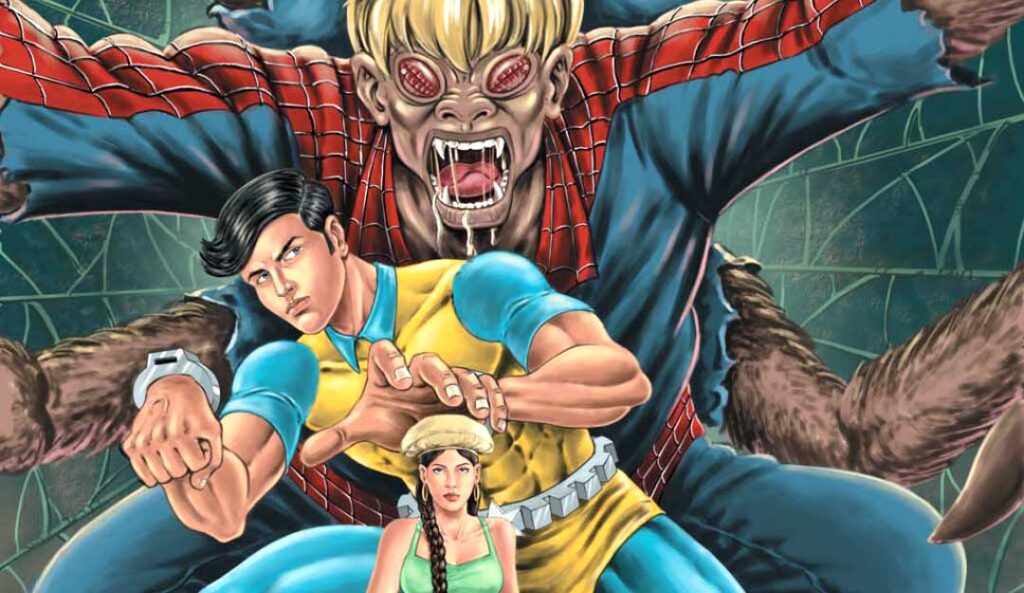 Spider (Part-1) Review: How Revenge Turned a Nerd into a Monster | Super Commando Dhruv in Cambridge Spider (Spider-1) Raj Comics Review – Dhruv vs Revenge-Born Spider in Cambridge