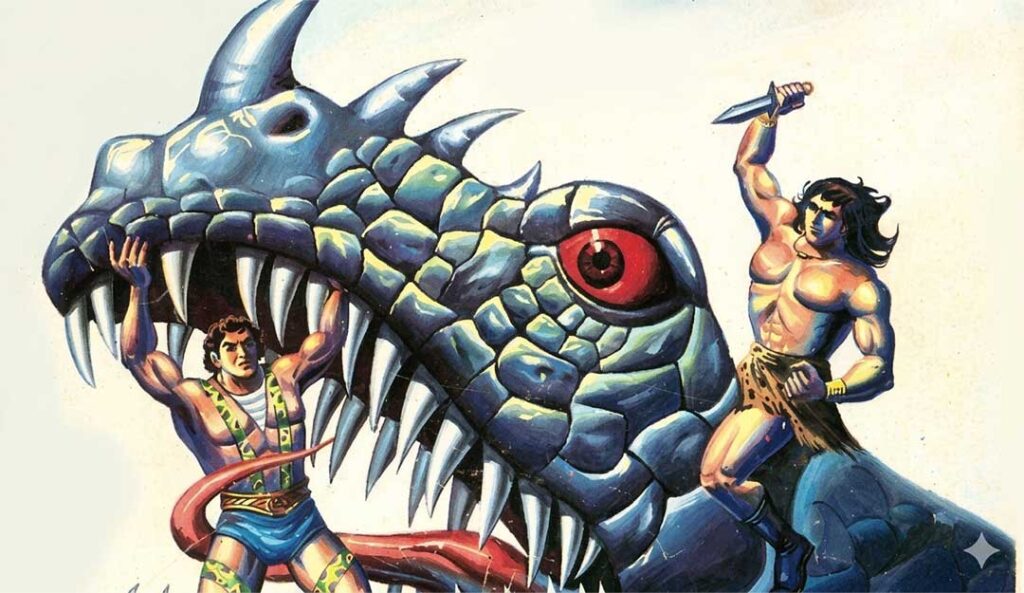 Ajgar Aur Nachti Maut Review – Manoj Comics Classic | Professor Yangli vs Ajgar Story