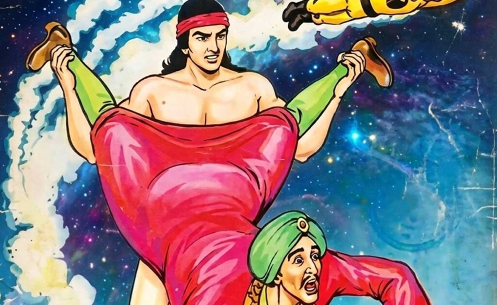 Angara Ki Takkar: Could Science Defeat Nature’s Fury? Angara battling Charlie and Prince Tumba in Angara Ki Takkar