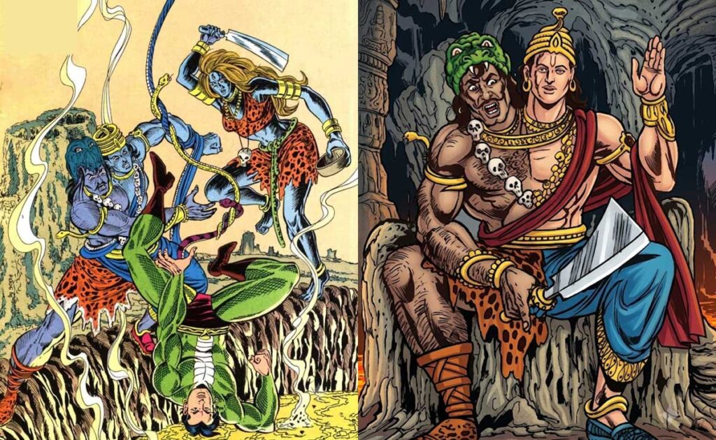 Why Is Earth Swallowing Everything in Nagraj’s Bambi? Bambi Raj Comics Review – Nagraj, Shakti and Takshak