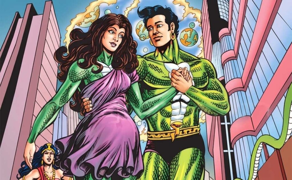 Nagrani, the powerful parallel-world queen and mother of Nagraj’s son Nagish