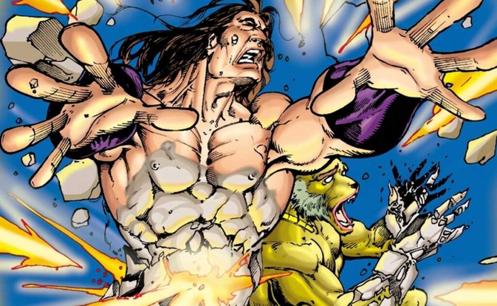 Can a 50,000-Year-Old Curse Turn Bhediya to Stone? Bhediya and Kobi turned into stone by a 50,000-year-old curse in Raj Comics