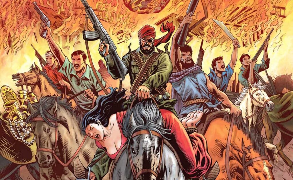 Halkan Ho: How Did Doga’s Greatest Enemy Become a Devil? Halkan Ho Doga comic featuring Halkan Singh in the Chambal ravines
