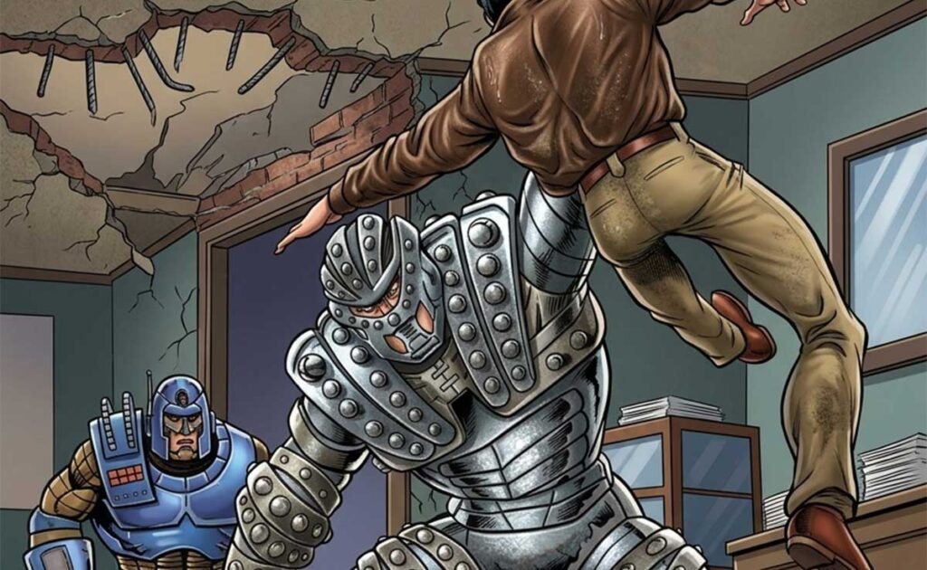 Can Inspector Steel Survive Acid, Traps and Betrayal? Inspector Steel facing deadly acid traps in Raj Comics’ Acid