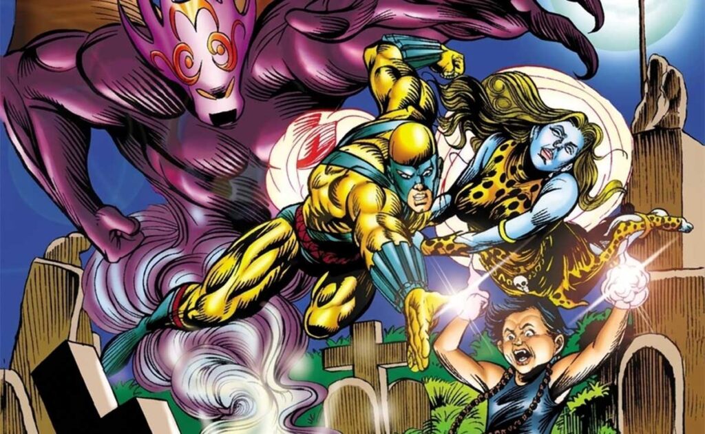 Jaag Utha Shaitan: Will Paramanu and Shakti Kill a Child? Jaag Utha Shaitan Raj Comics featuring Paramanu and Shakti