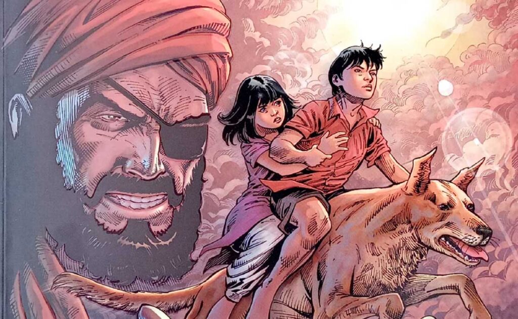 Meri Sonu Review: What Turned Suraj Into the Ruthless Doga? Meri Sonu Doga Comics showing Suraj, Sonu and Halkan Singh in Raktakatha Part 2