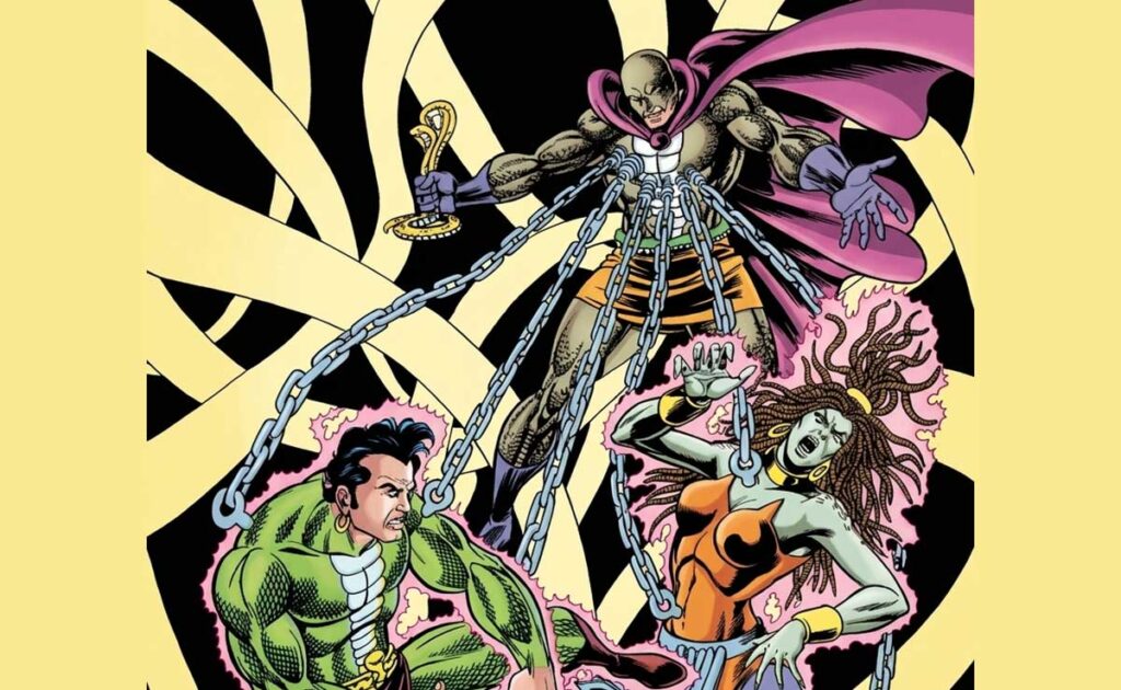 Trifana Series: How Nagraj’s Allies Defeated Darkness? Nagraj with Visarpi, Vedacharya, Bharti, Kaaldoot and his allies in the Great War